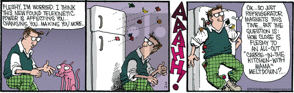 Monty on Thursday March 19, 2015 Comic Strip
