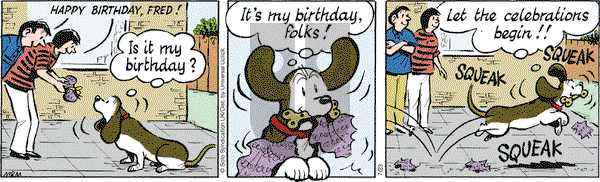 Fred Basset on Saturday July 23, 2016 Comic Strip