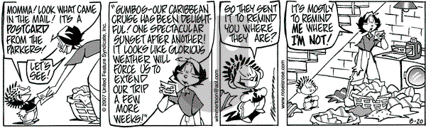 Rose is Rose on Monday August 20, 2007 Comic Strip