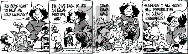 Rose is Rose on Wednesday February 2, 1994 Comic Strip