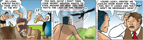 Alley Oop on Thursday December 7, 2017 Comic Strip