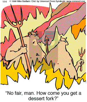 Cornered - Monday December 6, 1999 Comic Strip