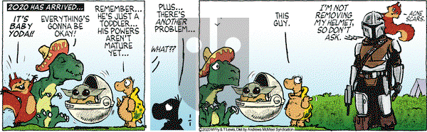 Over the Hedge on Wednesday January 1, 2020 Comic Strip