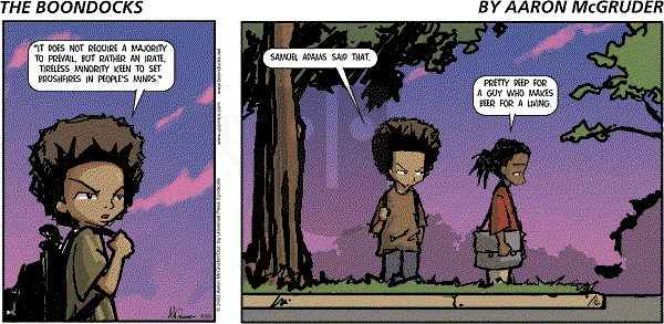 The Boondocks on Sunday December 26, 2010 Comic Strip