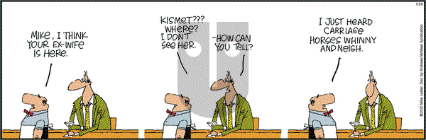 Mike du Jour on Monday May 26, 2025 Comic Strip