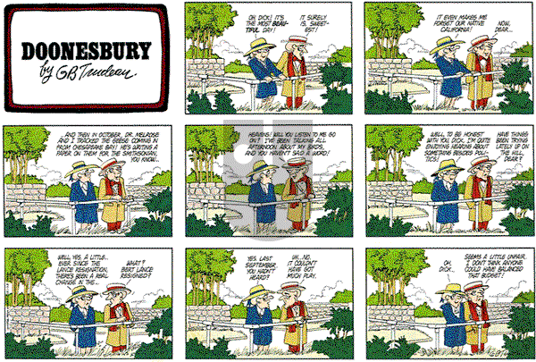 Doonesbury on Sunday November 13, 1977 Comic Strip