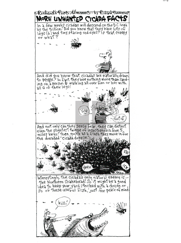 Richard's Poor Almanac on Thursday September 24, 2015 Comic Strip