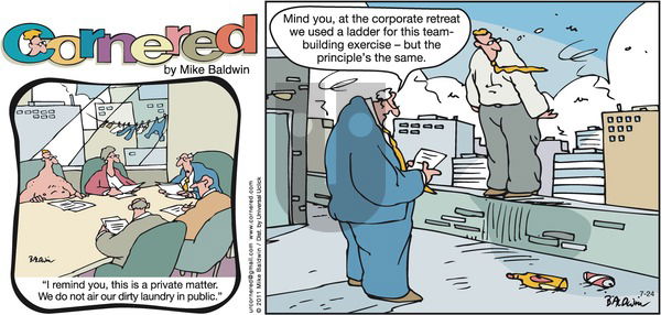 Cornered on Sunday July 24, 2011 Comic Strip