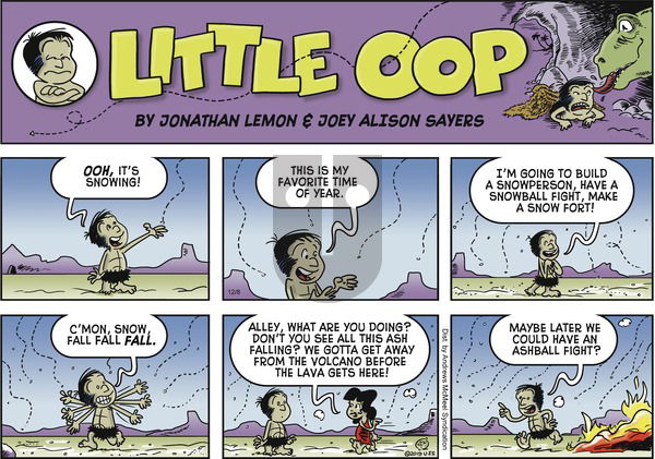 Alley Oop on Sunday December 8, 2019 Comic Strip