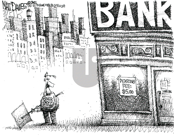 Matt Davies on Monday October 17, 2011 Comic Strip