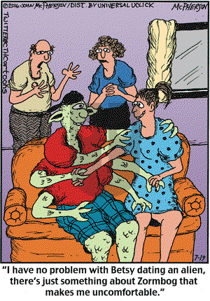 Close to Home on Tuesday July 19, 2016 Comic Strip