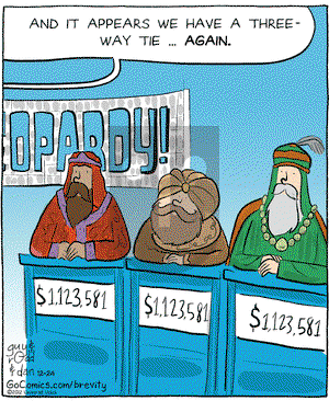 Brevity on Monday December 24, 2012 Comic Strip