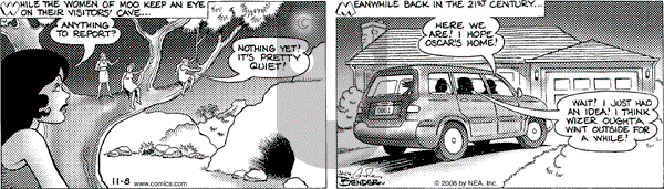 Alley Oop on Wednesday November 8, 2006 Comic Strip