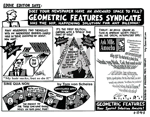 Ted Rall on Saturday June 20, 1998 Comic Strip
