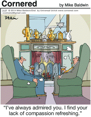Cornered on Thursday March 27, 2014 Comic Strip