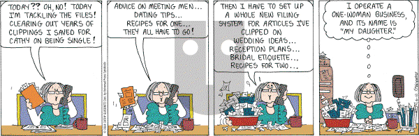 Cathy Classics - Saturday June 12, 2004 Comic Strip