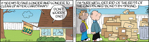 Drabble - Monday January 10, 2022 Comic Strip