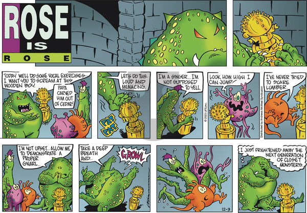 Rose is Rose - Sunday December 3, 2023 Comic Strip