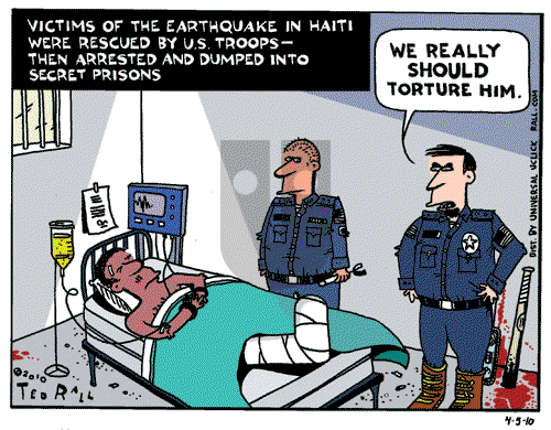 Ted Rall - Monday April 5, 2010 Comic Strip