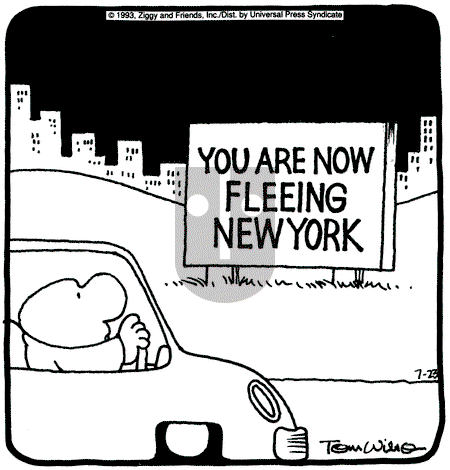 Ziggy - Friday July 23, 1993 Comic Strip