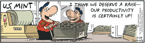 Frank and Ernest on Wednesday July 29, 2009 Comic Strip