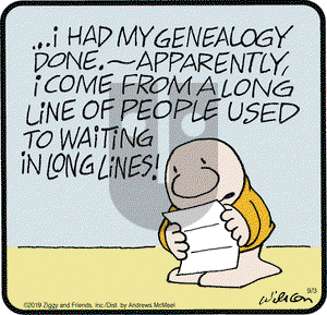 Ziggy on Tuesday September 3, 2019 Comic Strip