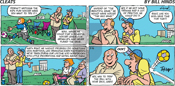 Cleats - Monday April 14, 2025 Comic Strip