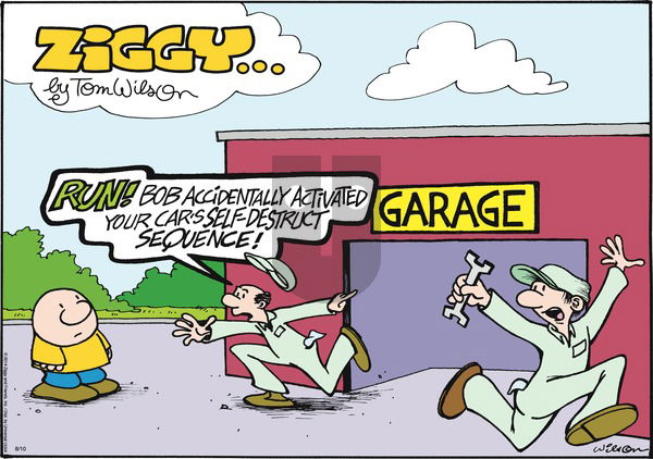 Ziggy - Sunday August 10, 2014 Comic Strip
