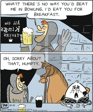 Brevity on Saturday December 12, 2015 Comic Strip