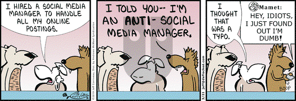 DeFlocked on Thursday March 21, 2019 Comic Strip