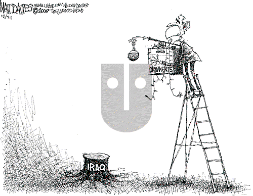 Matt Davies on Thursday December 21, 2006 Comic Strip