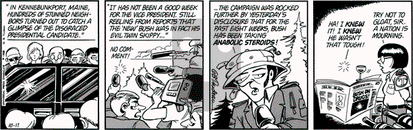Doonesbury on Tuesday October 11, 1988 Comic Strip
