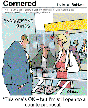 Cornered on Saturday April 7, 2018 Comic Strip