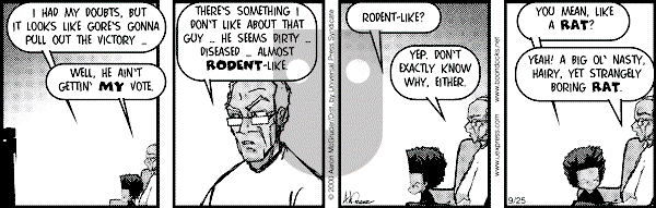 The Boondocks on Monday April 28, 2008 Comic Strip