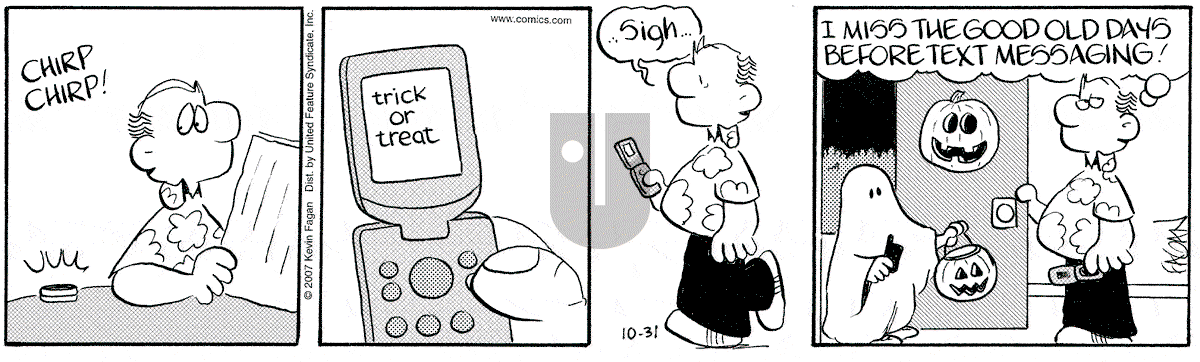 Drabble - Wednesday October 31, 2007 Comic Strip