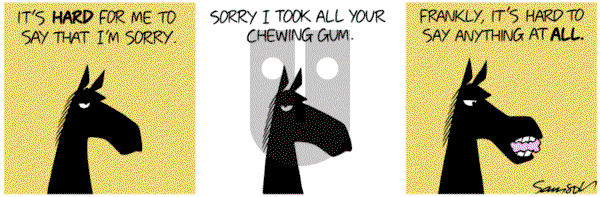Dark Side of the Horse on Thursday September 3, 2015 Comic Strip