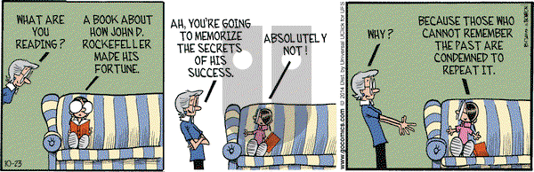 Grand Avenue on Thursday October 23, 2014 Comic Strip