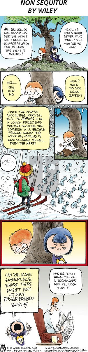Non Sequitur on Sunday May 11, 2014 Comic Strip