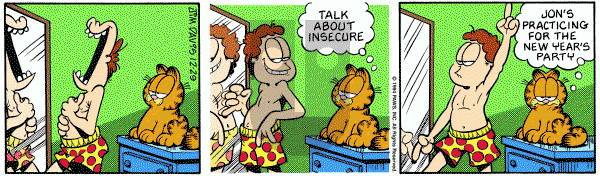 Garfield on Thursday December 29, 1994 Comic Strip