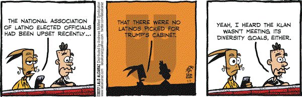 La Cucaracha on Saturday January 7, 2017 Comic Strip