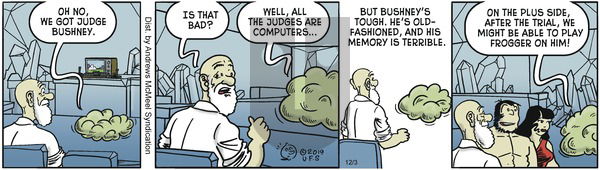 Alley Oop on Tuesday December 3, 2019 Comic Strip