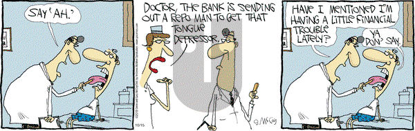 The Duplex on Tuesday October 15, 2019 Comic Strip