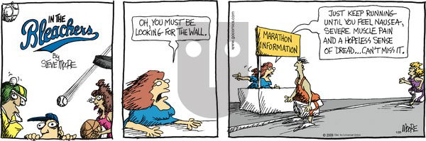 In the Bleachers on Sunday January 25, 2015 Comic Strip