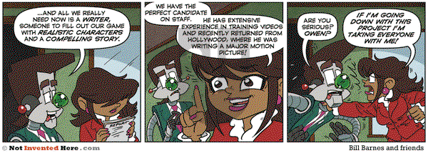 Not Invented Here on Thursday September 30, 2021 Comic Strip