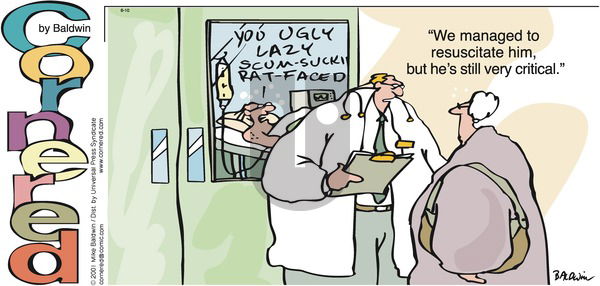 Cornered on Sunday June 10, 2001 Comic Strip