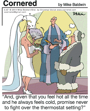 Cornered on Friday January 17, 2014 Comic Strip