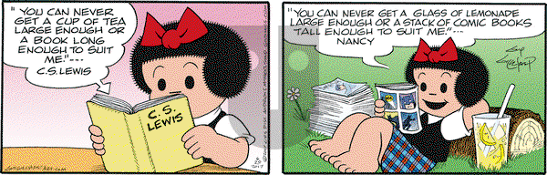 Nancy on Thursday June 29, 2017 Comic Strip