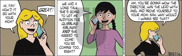Luann on Monday March 26, 2018 Comic Strip