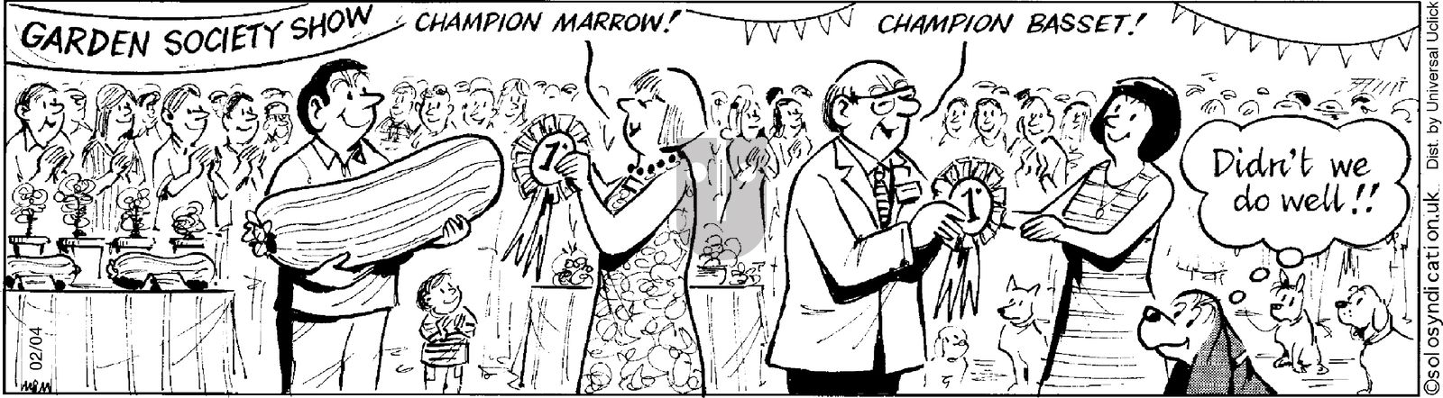 Fred Basset on Tuesday February 4, 2014 Comic Strip