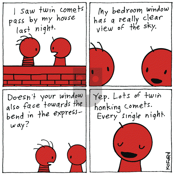 Haircut Practice - Monday July 6, 2020 Comic Strip